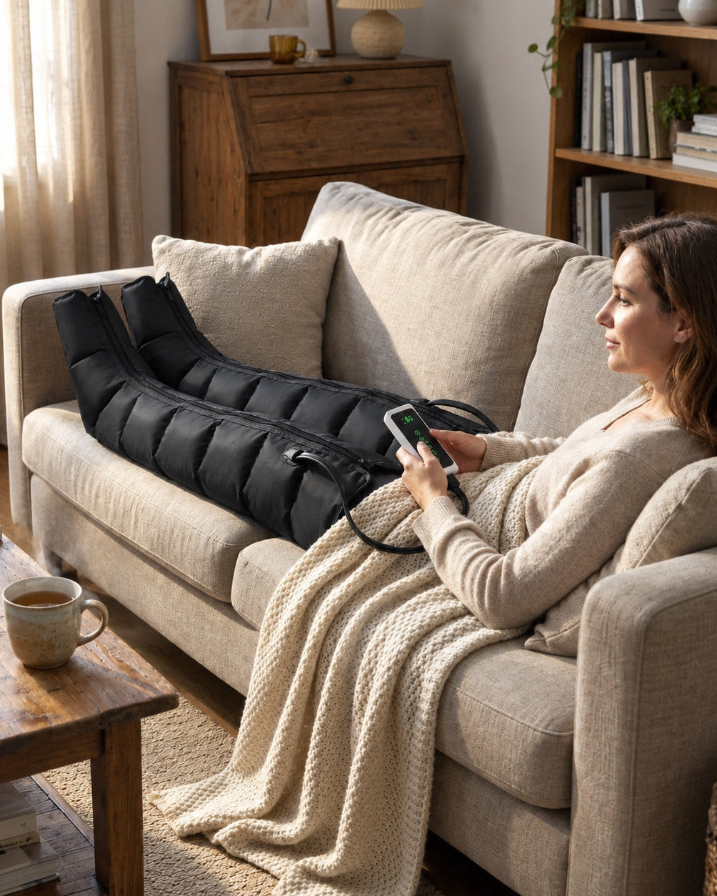 Des jambes légères, sans quitter votre canapé.