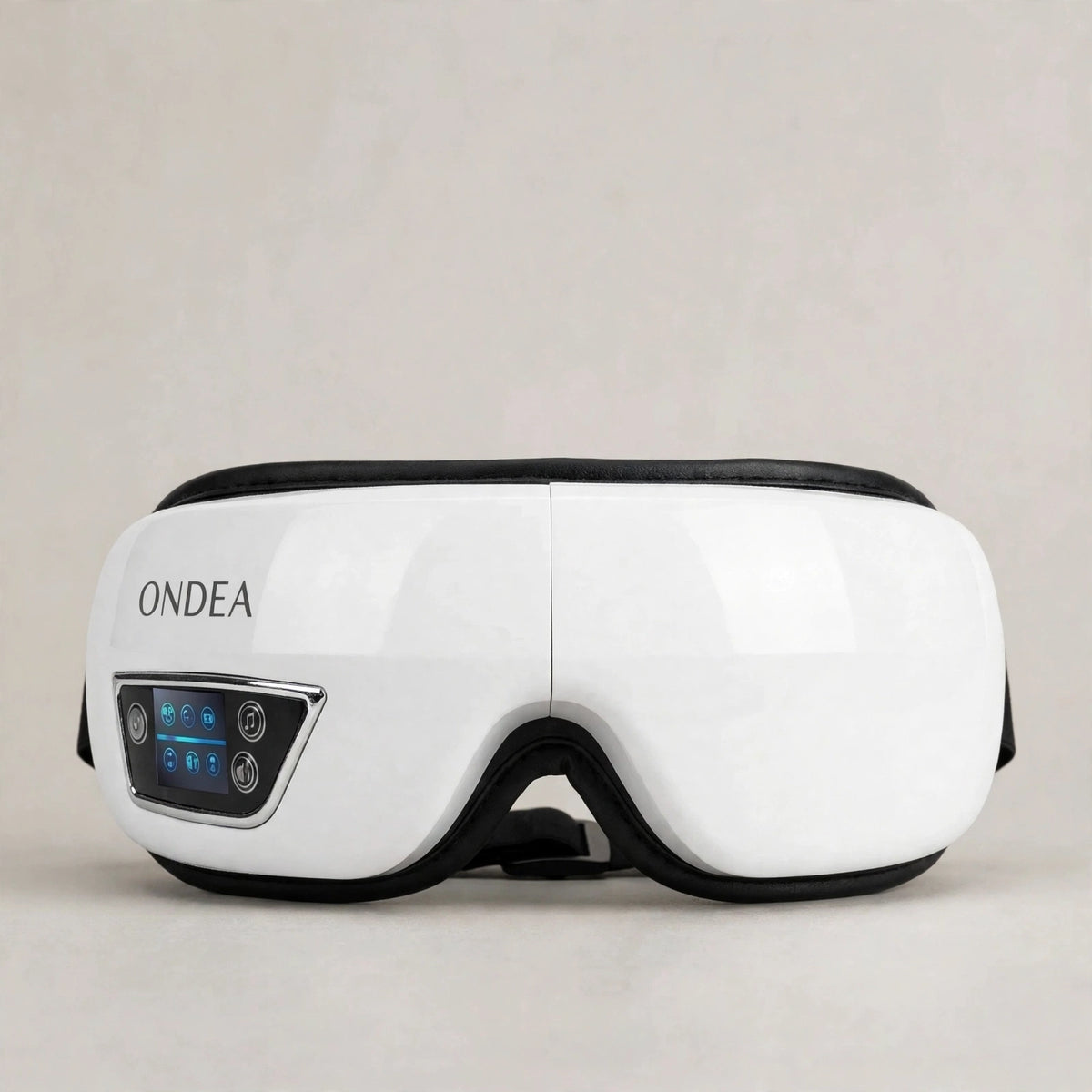 Masseur Oculaire Bluetooth à Coussins d'Air et Vibration, 4 Modes