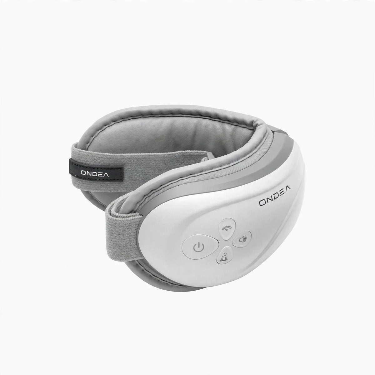 Masseur Oculaire Chauffant à Coussins d'Air et Vibration, Musique Bluetooth