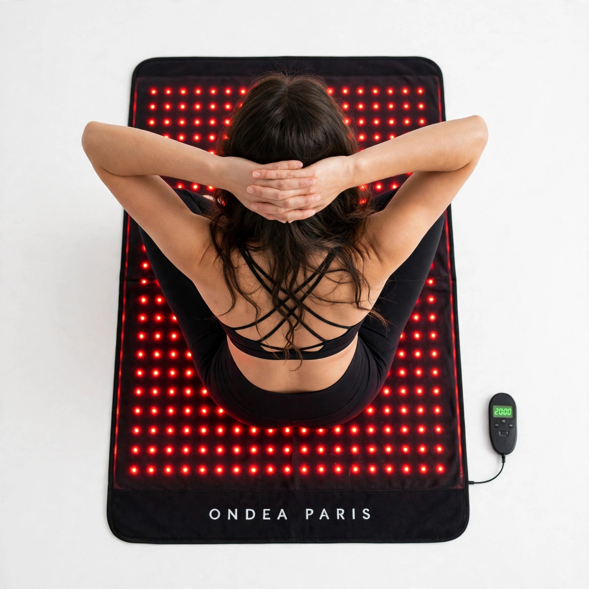 Tapis de Luminothérapie 360 LED, Lumière Rouge 660 nm et Infrarouge 850 nm