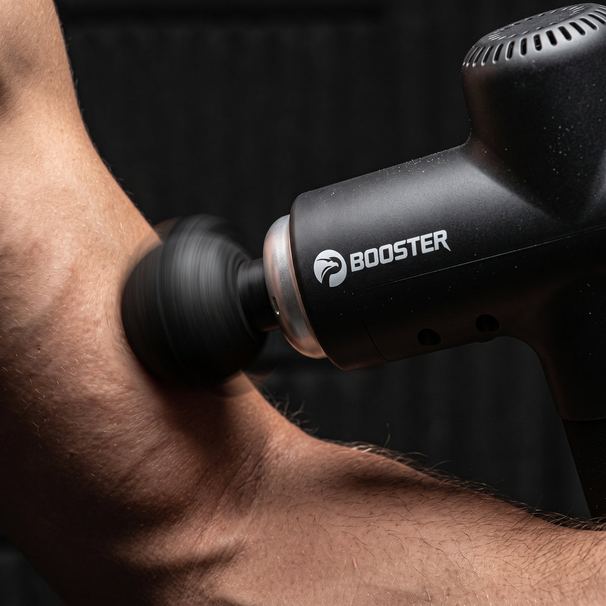 Pistolet de Massage Musculaire Chauffant 8 Têtes, 3300 Coups/Min