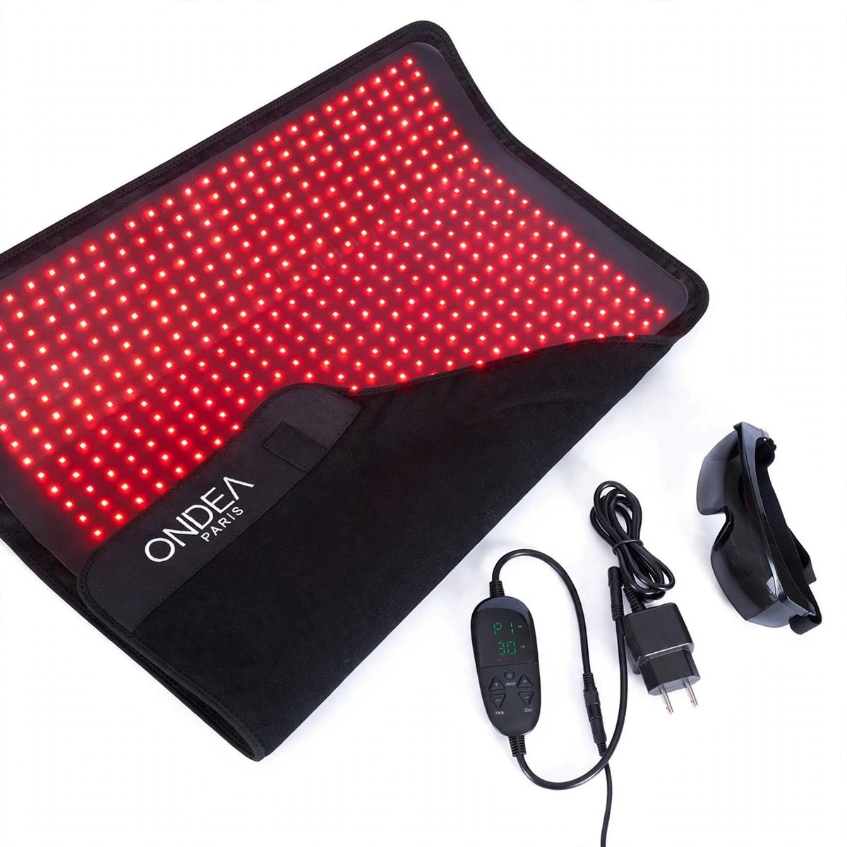 Tapis de Luminothérapie 360 LED, Lumière Rouge 660 nm et Infrarouge 850 nm