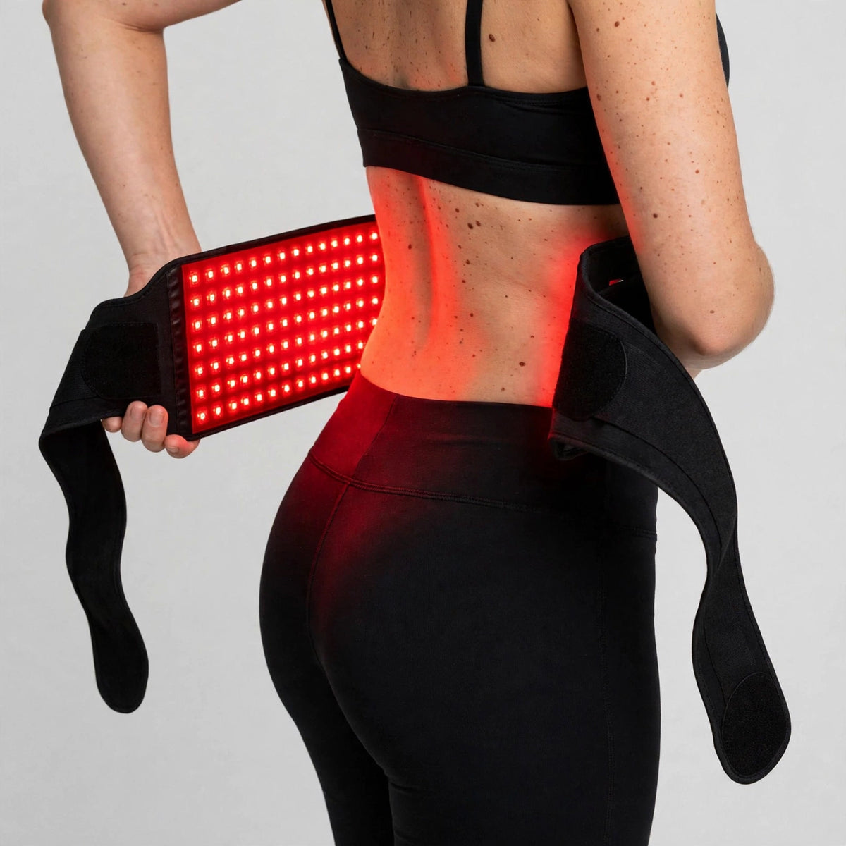 Ceinture de Luminothérapie 140 LED, Lumière Rouge 660 nm et Infrarouge 850 nm