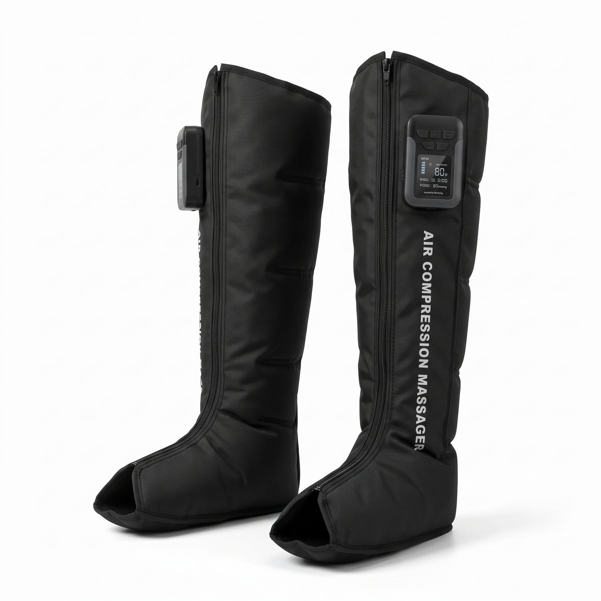 Bottes de Pressothérapie et Compression Sans Fil Jambes