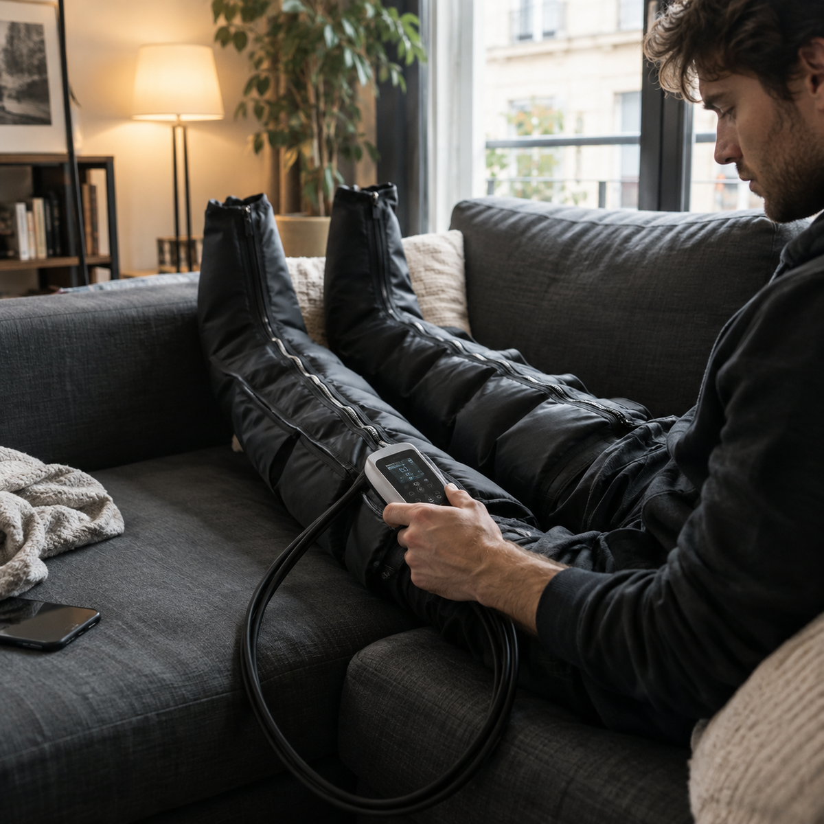 Bottes de pressothérapie et Compression Pro