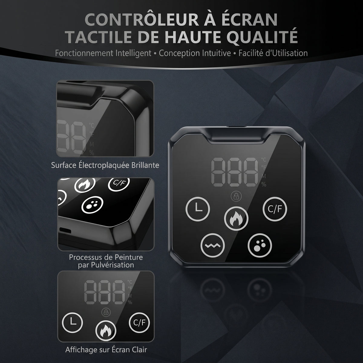 Ceinture Lombaire Chauffante, Massante & à Lumière Rouge Pro