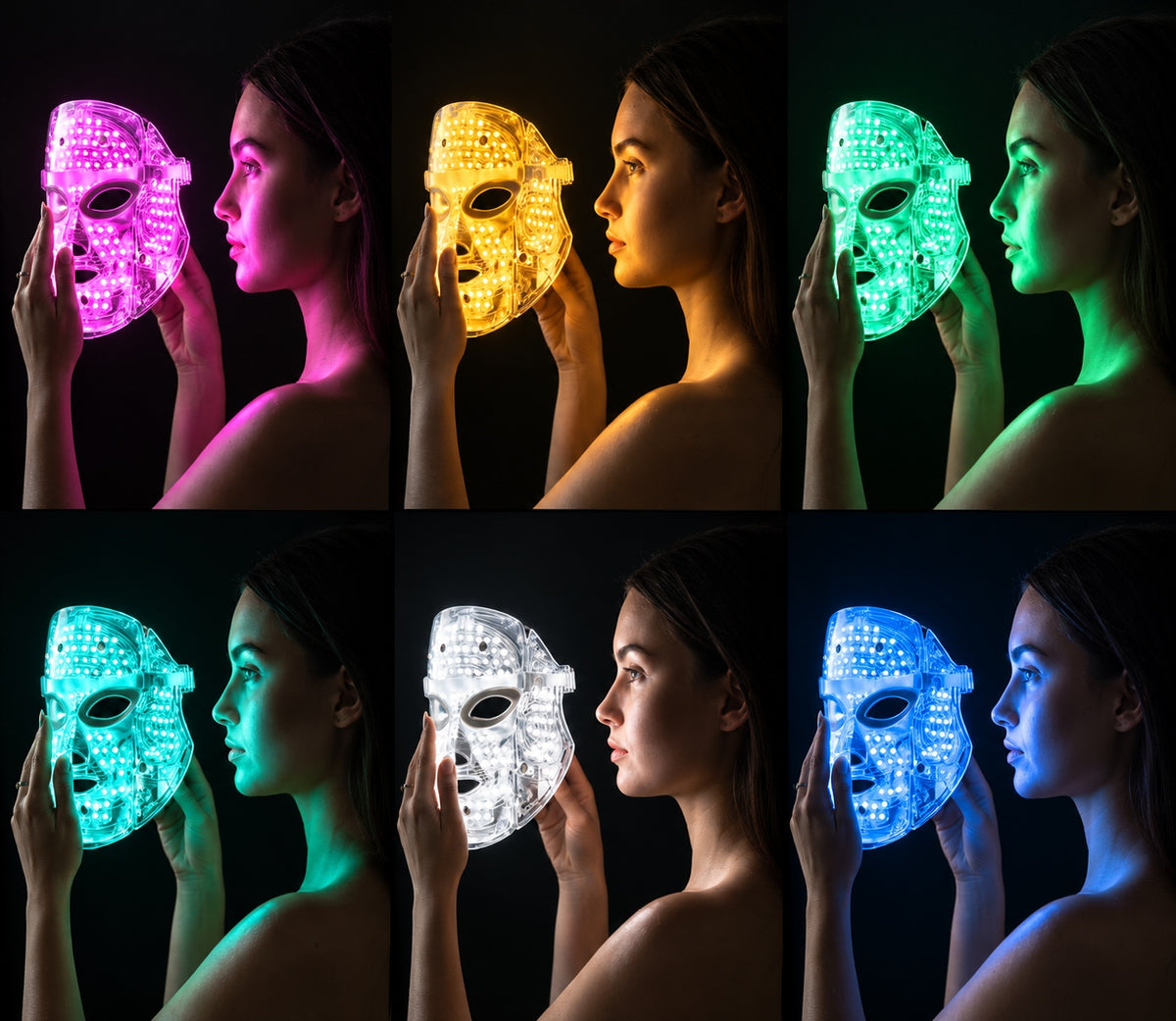 Masque LED Pro visage et cou