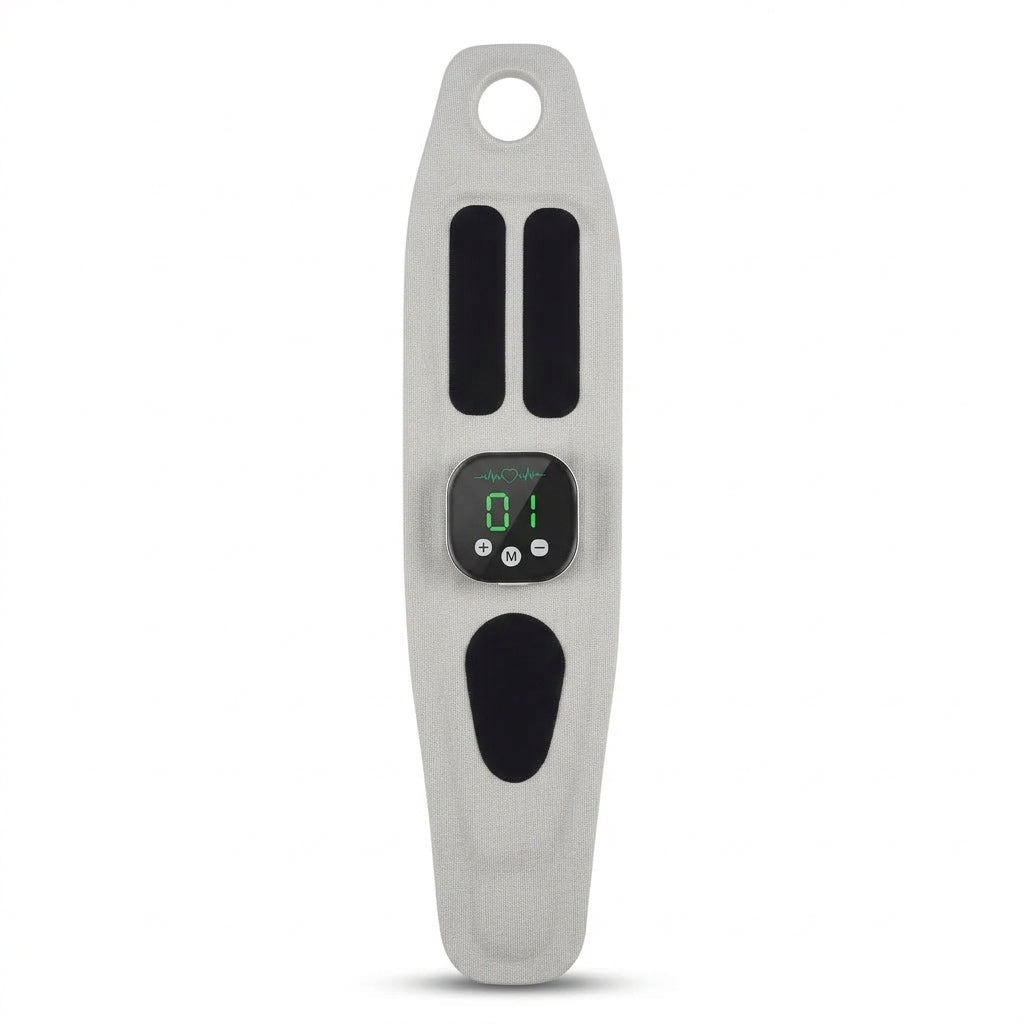 Masseur de Poignet Chauffant Sans Fil Électrique, EMS, Vibration & 10 Modes de Massage