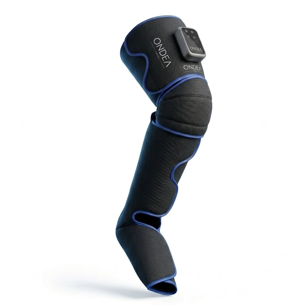 Masseur de Jambes Rechargeable Chauffant à Compression d'Air