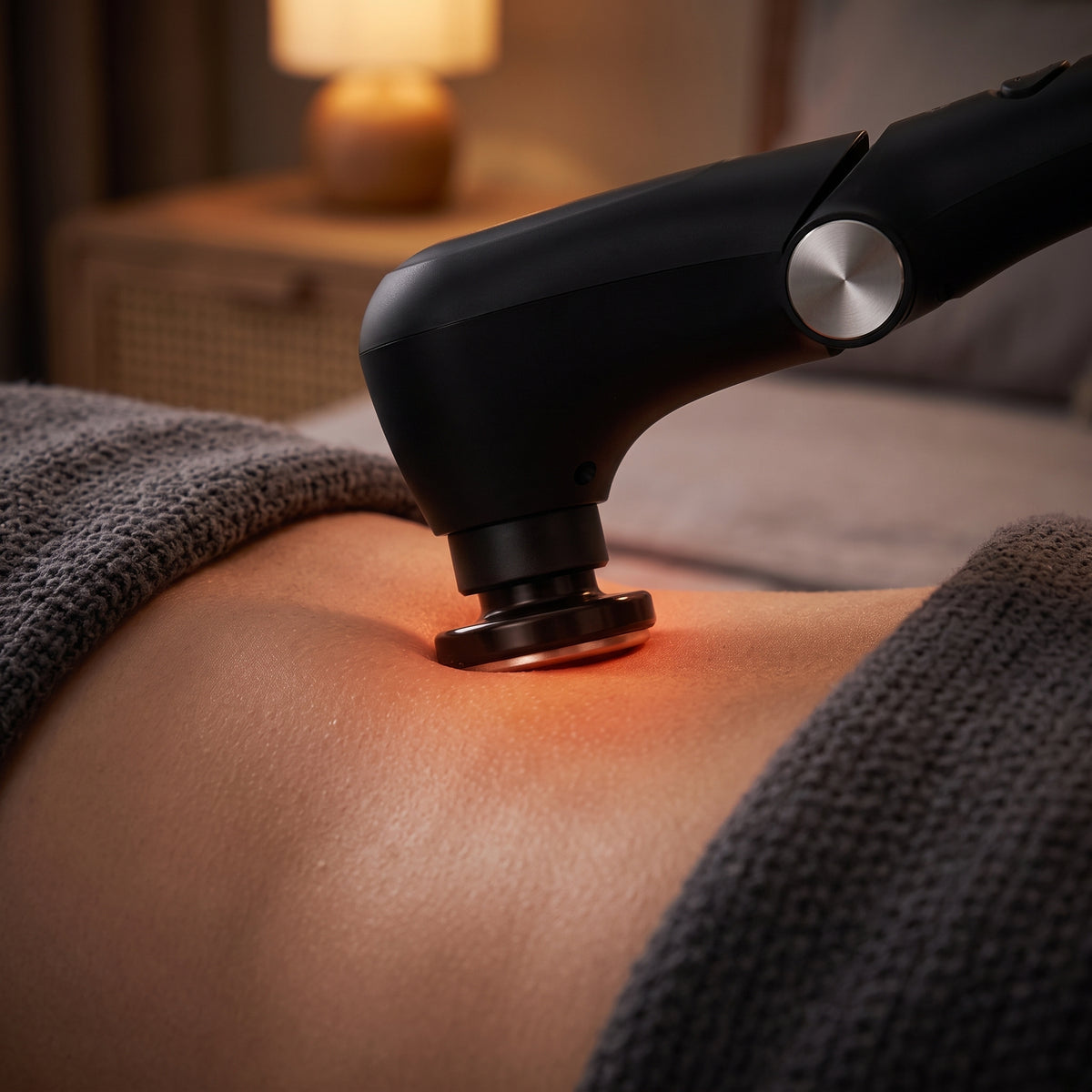 Pistolet de Massage Musculaire Chaud & Froid à Manche Long Dos & Jambes